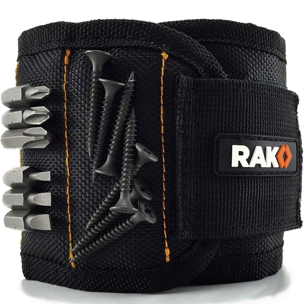Magnetic Wristband To Hold Screws , Nails , Drill Bits